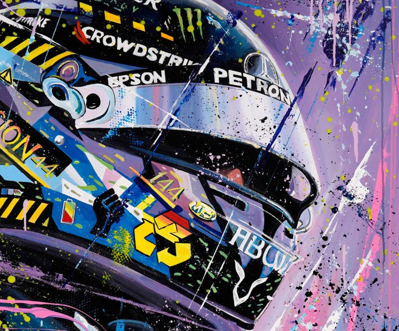 Lewis Hamilton | Framed Giclee | Limited Edition